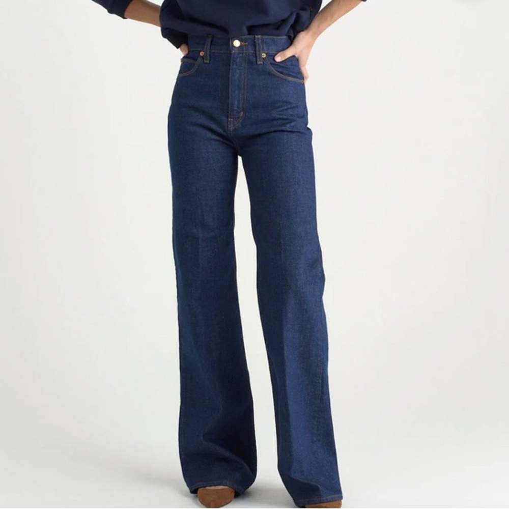 Jamie Haller Crease Jean in Raw Rinse